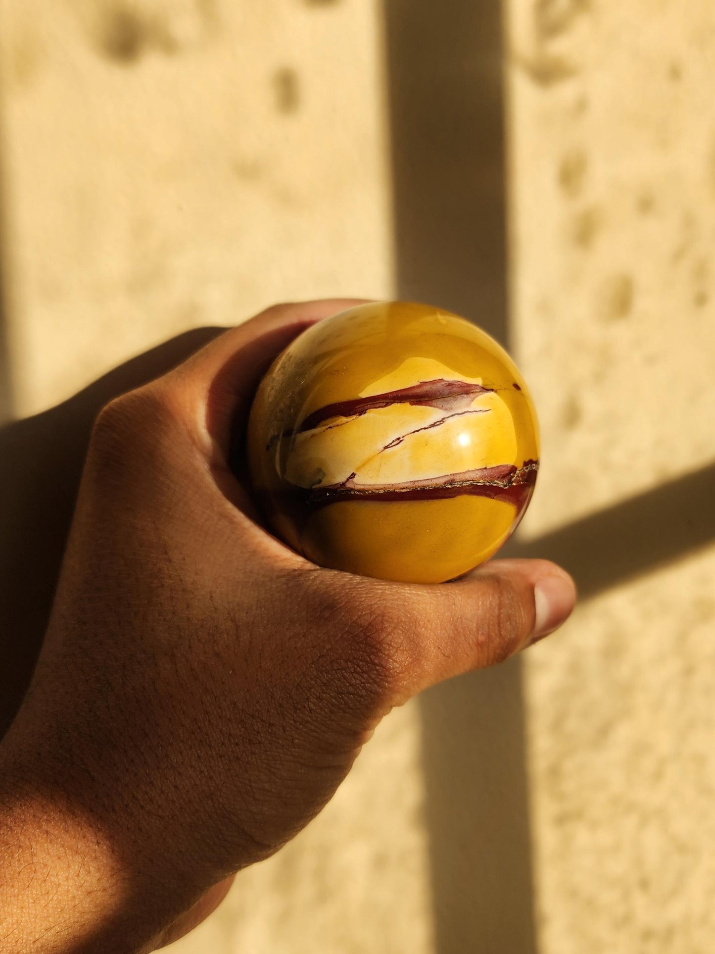 Mookaite Jasper Sphere - Polished Gemstone - Crystal Sphere - Healing Crystal