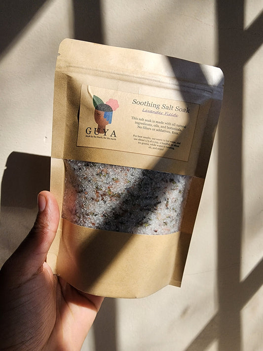 Guya's Soothing Salt Soak - Lavender Fields