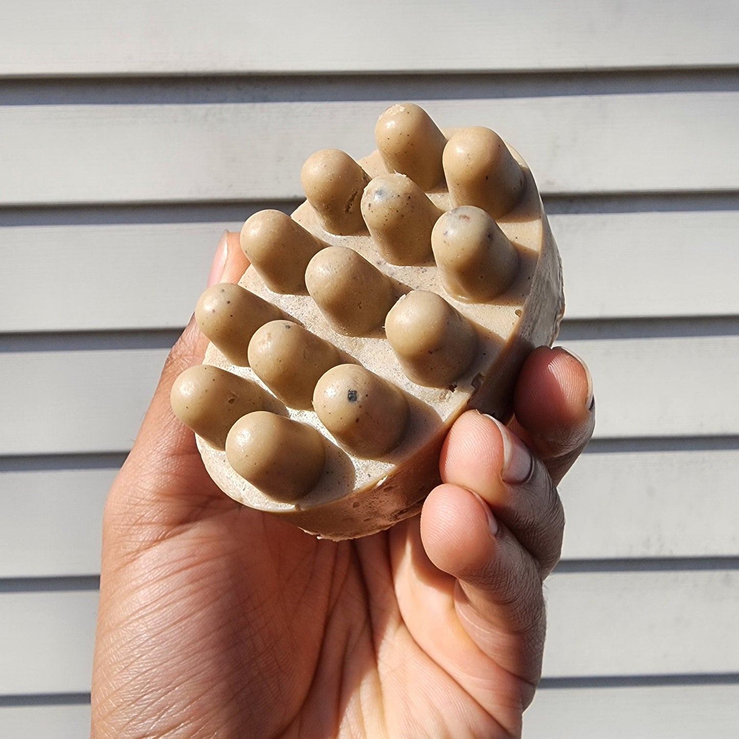 Black Soap Infused Shampoo Bar - Handmade Hair Care