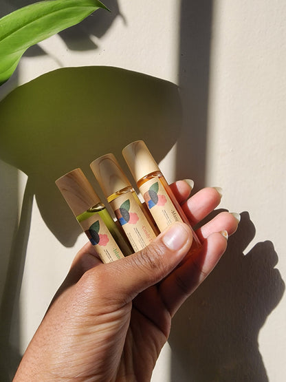 Guya's Signature Oil Rollers - Travel Sized Scent Oils - Aroumatherapy - Oil Perfume