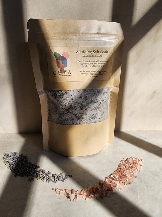 Guya's Soothing Salt Soak - Lavender Fields