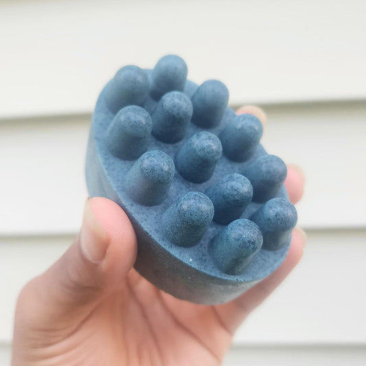 Butterfly Pea Flower Shampoo Bar - Eco-friendly Shampoo Bar - Zero-waste Soap Bar - Natural Shampoo - Handmade Skin Care