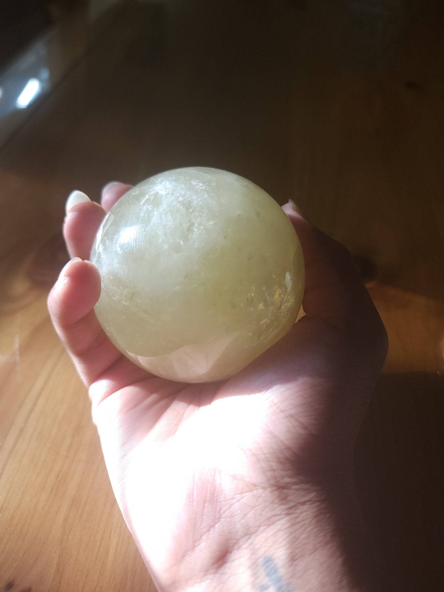 Yellow Citrine Sphere - Polished Gemstone - Crystal Sphere - Healing Crystal