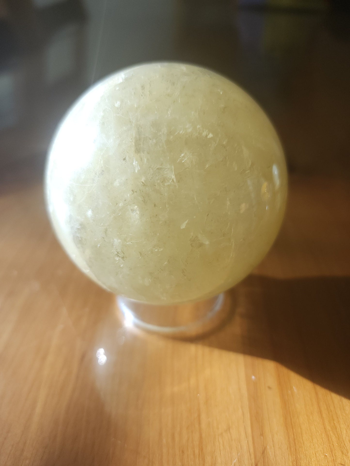 Yellow Citrine Sphere - Polished Gemstone - Crystal Sphere - Healing Crystal