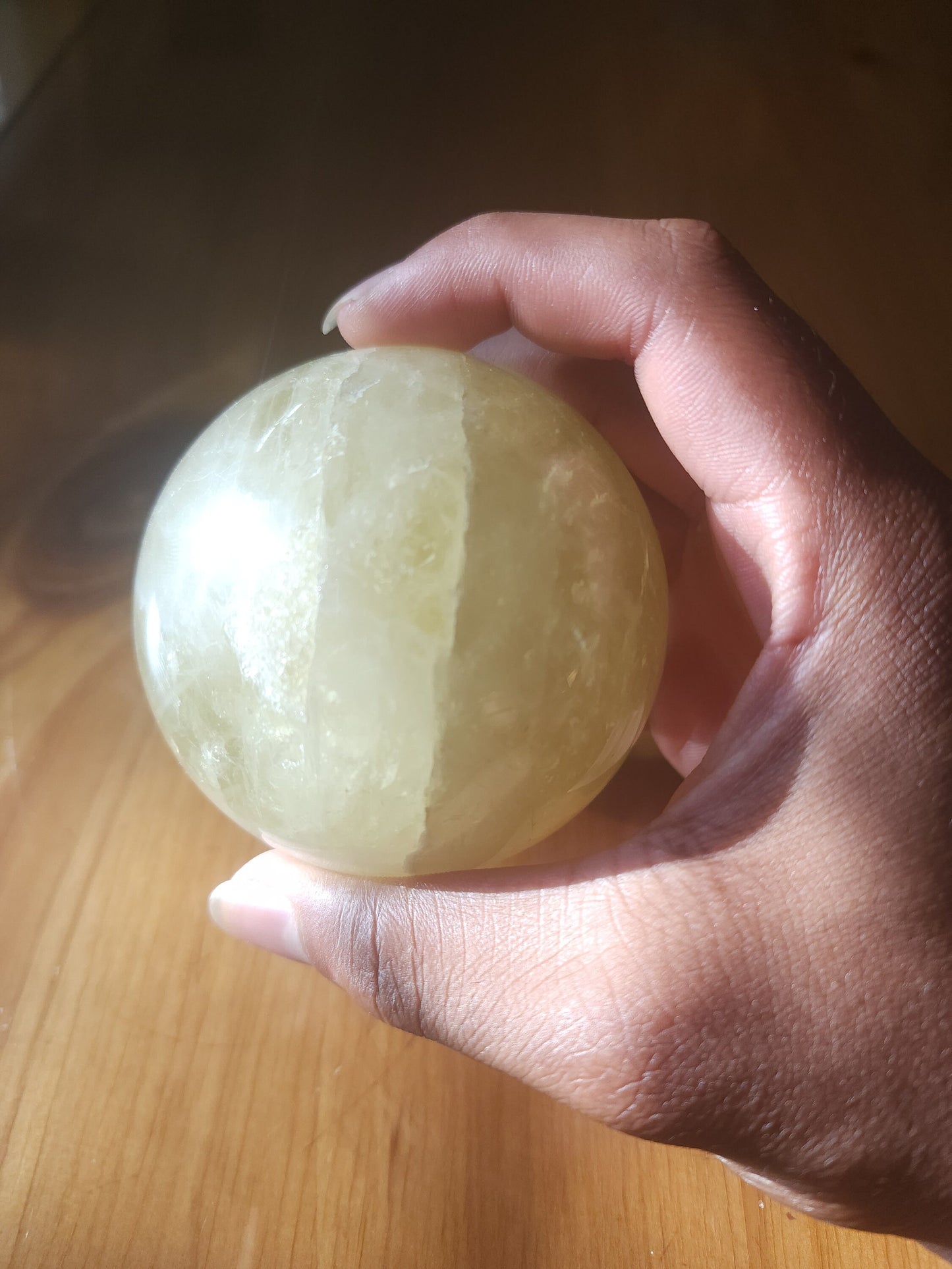 Yellow Citrine Sphere - Polished Gemstone - Crystal Sphere - Healing Crystal