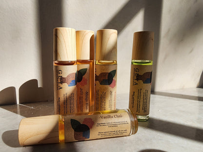 Guya's Signature Oil Rollers - Travel Sized Scent Oils - Aroumatherapy - Oil Perfume